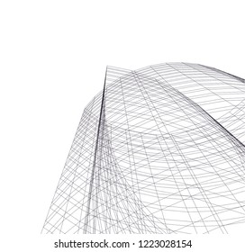 architecture building 3d 