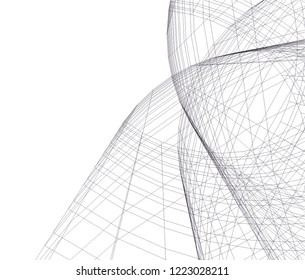 architecture building 3d 