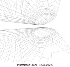architecture building 3d 