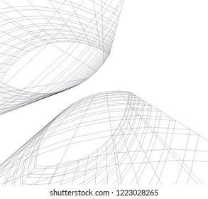 architecture building 3d 