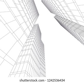 architecture building 3d 