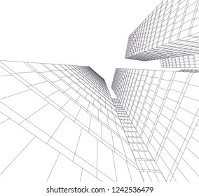 architecture building 3d 