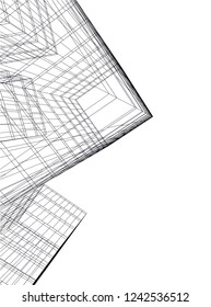 architecture building 3d 