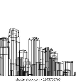 architecture building 3d 