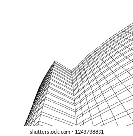 architecture building 3d 