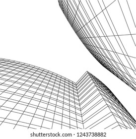 architecture building 3d 
