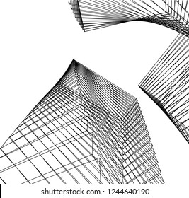  architecture building 3d