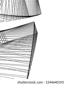  architecture building 3d