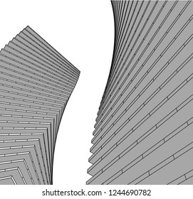  architecture building 3d