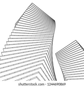  architecture building 3d