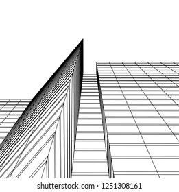 architecture building 3d 