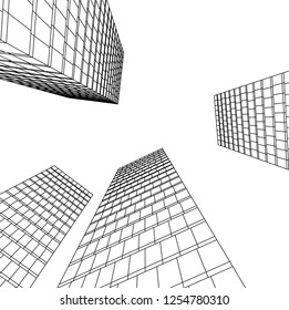 architecture building 3d 