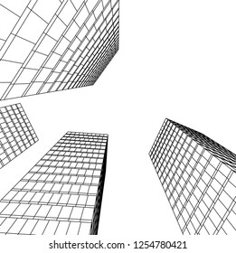 architecture building 3d 