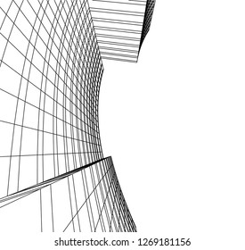 architecture building 3d 