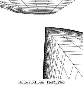 architecture building 3d 