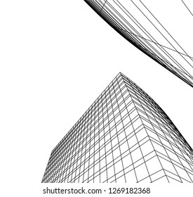 architecture building 3d 