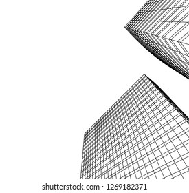 architecture building 3d 