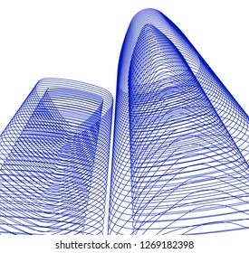 architecture building 3d 