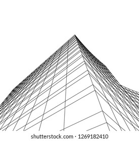 architecture building 3d 