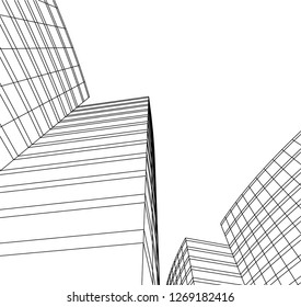 architecture building 3d 