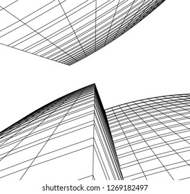 architecture building 3d 