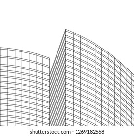 architecture building 3d 