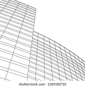architecture building 3d 
