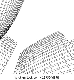 architecture building 3d 