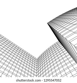 architecture building 3d 