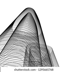 architecture building 3d 