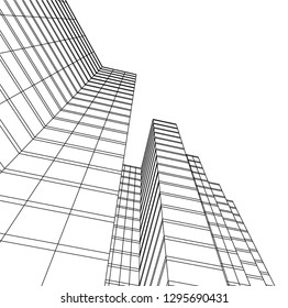 architecture building 3d 