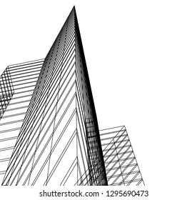 architecture building 3d 