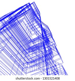 architecture building 3d 