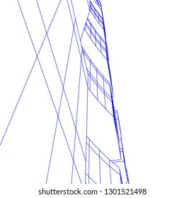architecture building 3d 