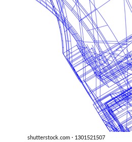 architecture building 3d 