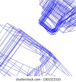 architecture building 3d 