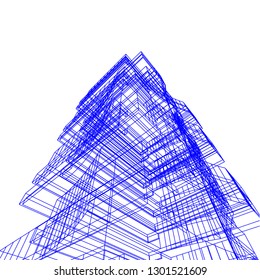 architecture building 3d 