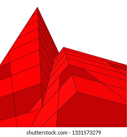 architecture building 3d 
