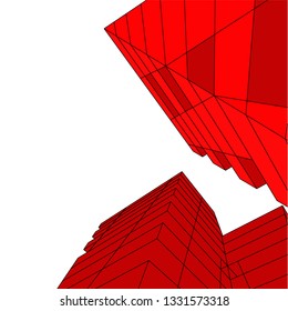 architecture building 3d 