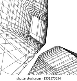 architecture building 3d 