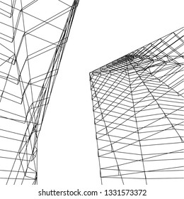 architecture building 3d 