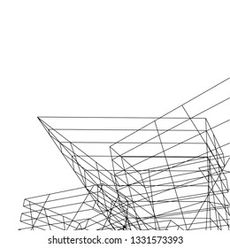 architecture building 3d 