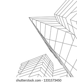 architecture building 3d 