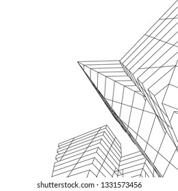 architecture building 3d 