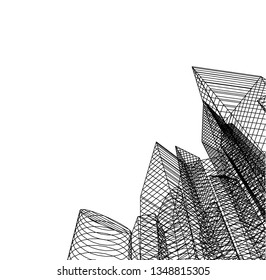 architecture building 3d 
