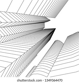 architecture building 3d 