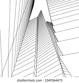 architecture building 3d 