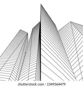 architecture building 3d 