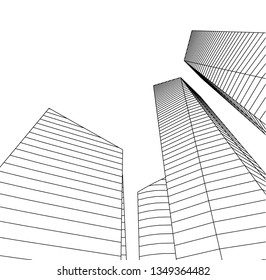 architecture building 3d 