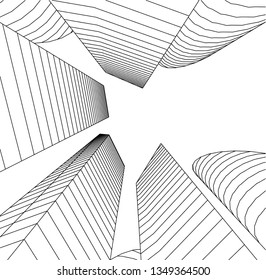 architecture building 3d 